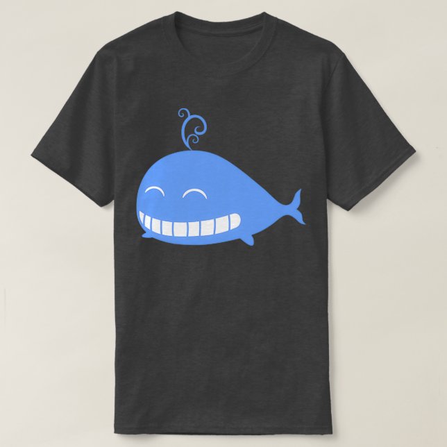 Camiseta Ballena azul 77 3 (Diseño del anverso)