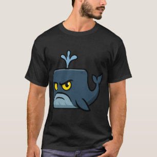 Camiseta Ballena Azul Cuadrada
