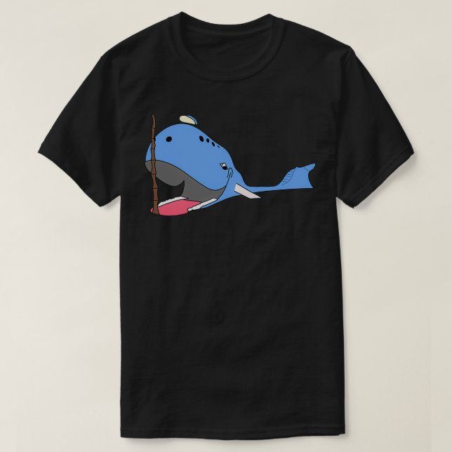 Camiseta Ballena azul de Catoosa (Diseño del anverso)