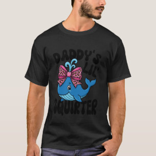 Camiseta Ballena Azul Lazo Leopardo Rosa El Pequeño Squirte