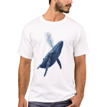 Camiseta Ballena Azul Soñadora