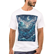 Camiseta Ballena Azul Soñadora
