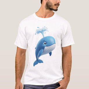 Camiseta Ballena Azul Soñadora