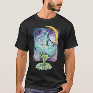 Camiseta Ballena Bajo La Luna