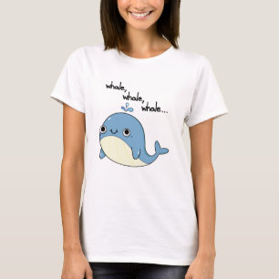 Camiseta Ballena, ballena, ballena, ciruela animal marina