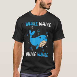 Camiseta Ballena Ballena Mamífero Mar Animal Pun Marine Cre
