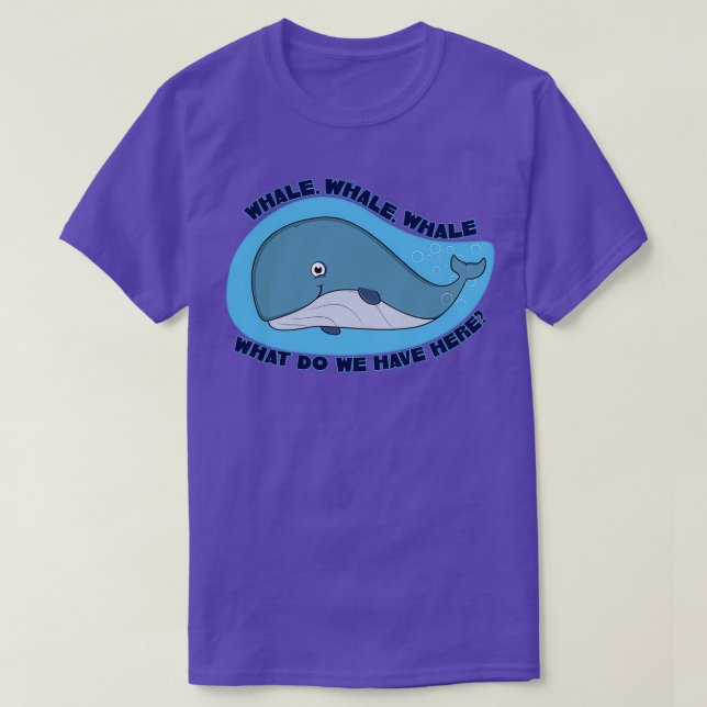 Camiseta Ballena ballena Oh ballena (Diseño del anverso)