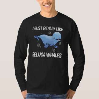Camiseta Ballena Beluga Cool Para Hombres Mujeres Orca Ball