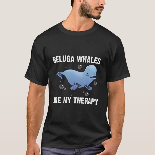 Camiseta Ballena Beluga Para Ballenas Orca Salva El Océano (Anverso)