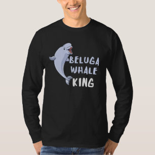 Camiseta Ballena Beluga Rey Blanco Ballena Ártica Mamíferos