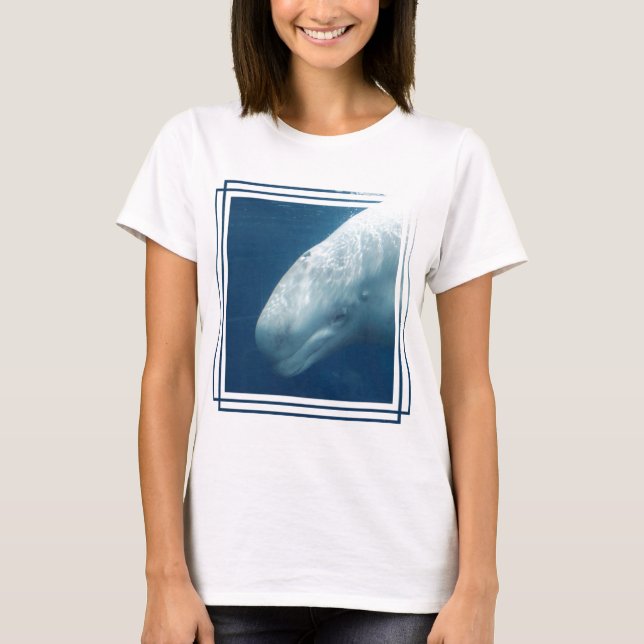 Camiseta Ballena blanca (Anverso)