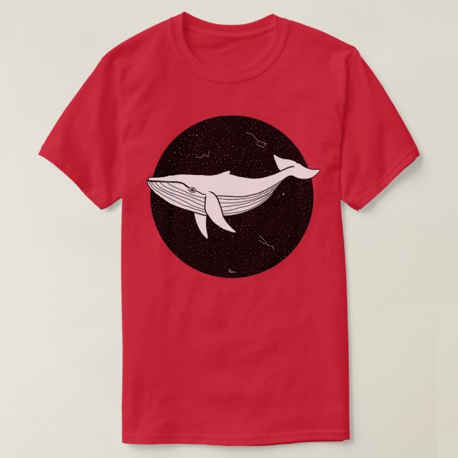 Camiseta Ballena blanca 1 (Diseño del anverso)