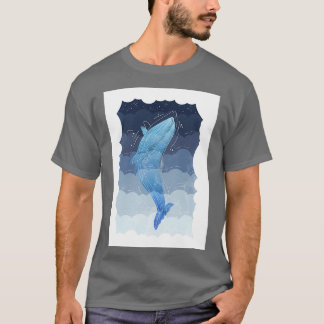 Camiseta Ballena celeste 1