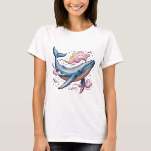 Camiseta Ballena Celestial Soñadora