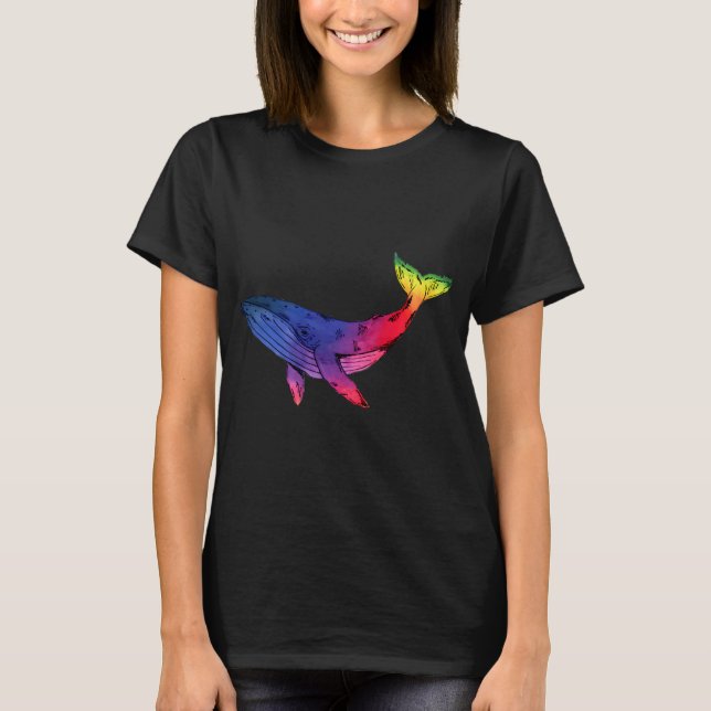 Camiseta Ballena Colorida (Anverso)