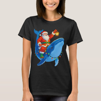 Camiseta Ballena con Papá Noel