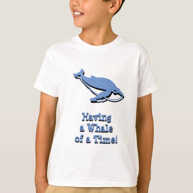 Camiseta - Ballena con texto (Anverso)