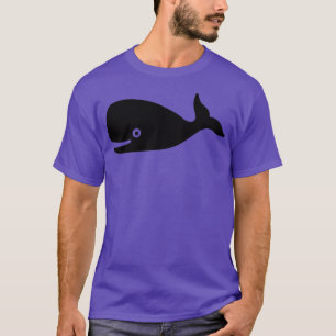 Camiseta Ballena Con Una Ballena De Tiempo