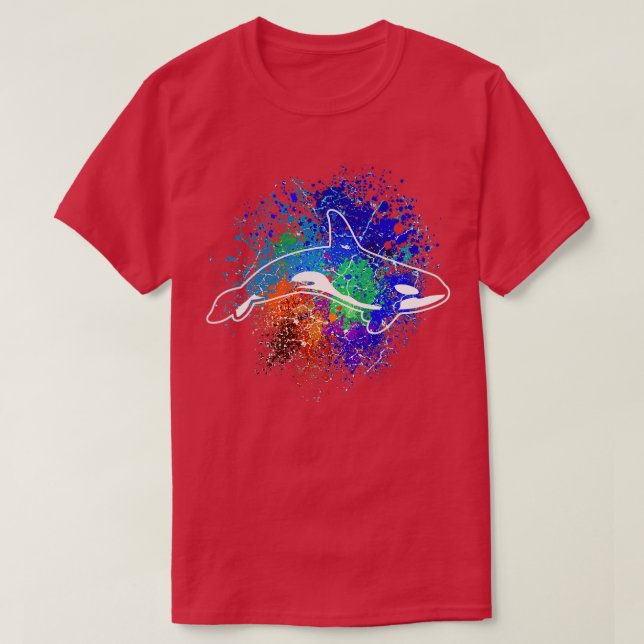 Camiseta Ballena corpulenta (Diseño del anverso)