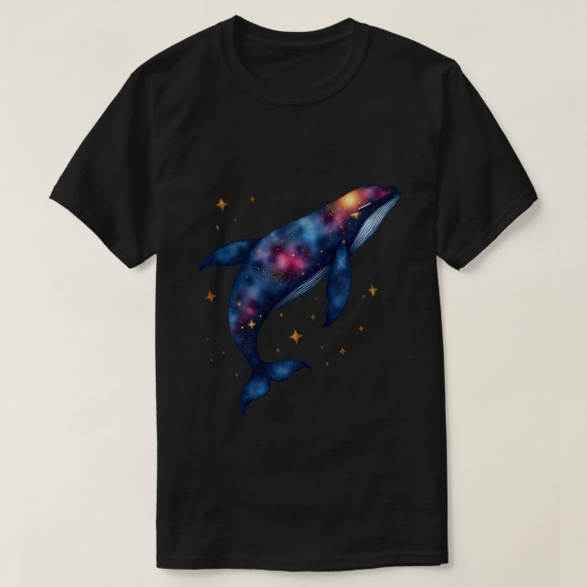 Camiseta Ballena Cósmica (Diseño del anverso)