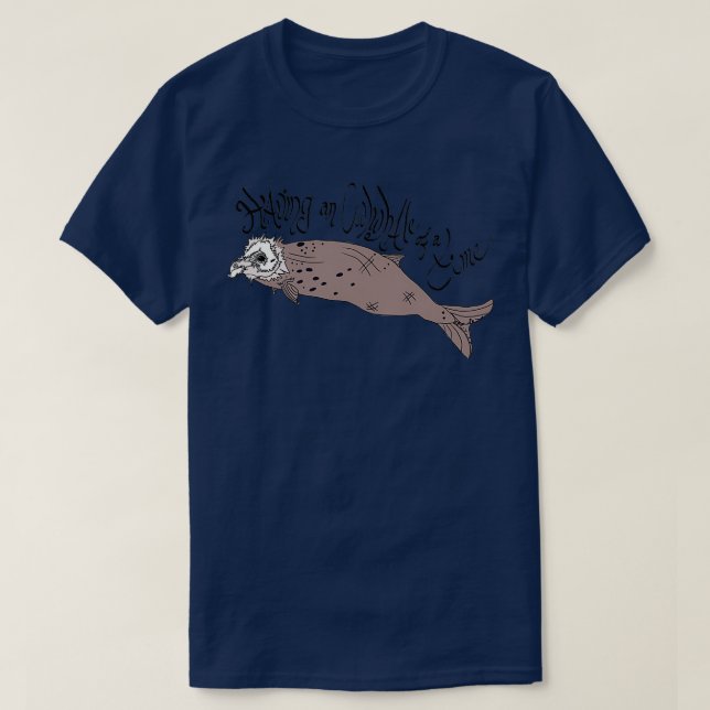 Camiseta Ballena cruzada (Diseño del anverso)