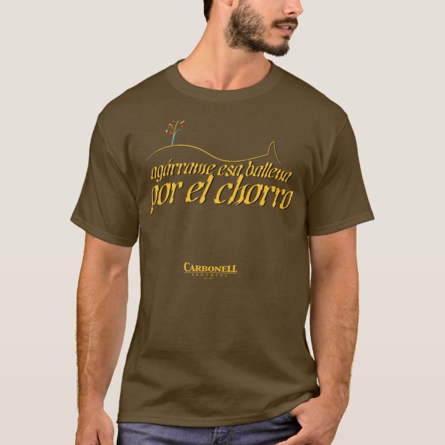Camiseta Ballena de Agarrame esa (Anverso)