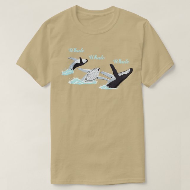 Camiseta Ballena de ballena 46 (Diseño del anverso)