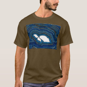 Camiseta Ballena de Bebé Blanco
