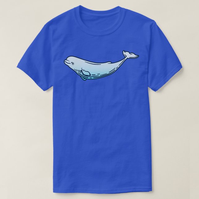 Camiseta Ballena de Beluga 10 (Diseño del anverso)