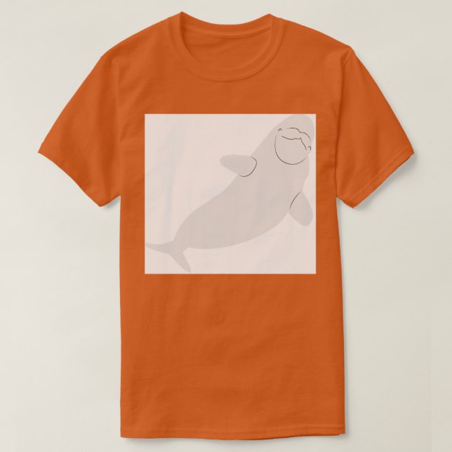 Camiseta Ballena de Beluga 6 (Diseño del anverso)