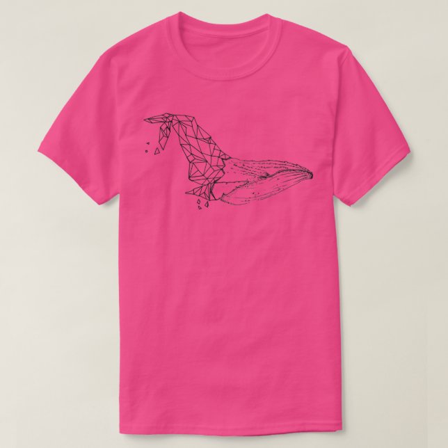 Camiseta Ballena de dimensión (Diseño del anverso)