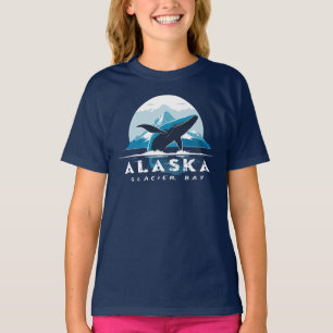 Camiseta Ballena de la Bahía de los Glaciares - Alaska