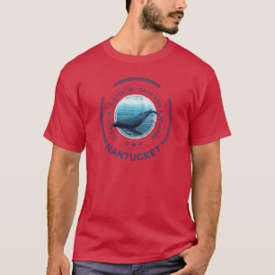Camiseta Ballena de la isla de Nantucket
