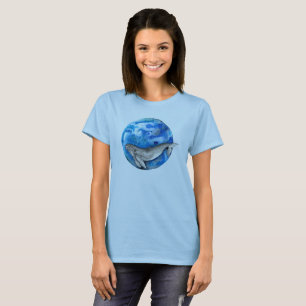 Camiseta Ballena de la Tierra Azul