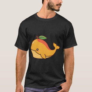 Camiseta Ballena de mango