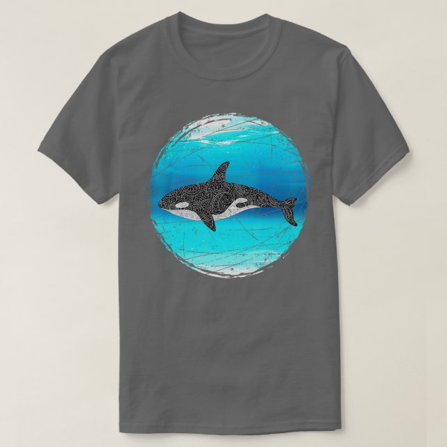 Camiseta Ballena de Ocean Killer (Diseño del anverso)