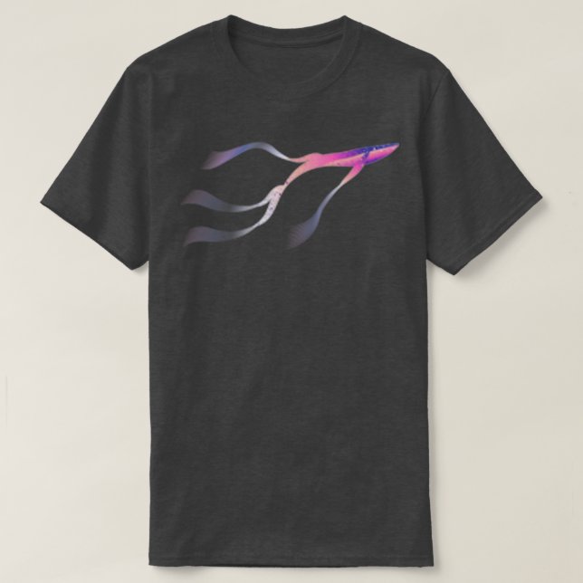 Camiseta Ballena de patrones (Diseño del anverso)