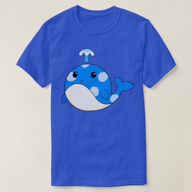 Camiseta Ballena de punto de polka púrpura de Hajinx27 1 (Diseño del anverso)