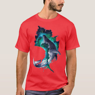 Camiseta ballena de salto acuático 2