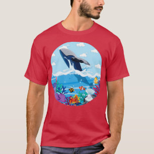 Camiseta Ballena de verano