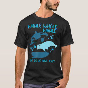 Camiseta Ballena Divertida Ballena Ballena Ballena ¿Qué Ten