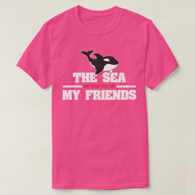 Camiseta Ballena divertida El Mar Se Enfadó Ese Día Mis Ami (Diseño del anverso)