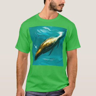 Camiseta Ballena dorada 1