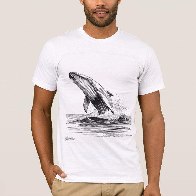 CAMISETA BALLENA EHALIIIII (Anverso)
