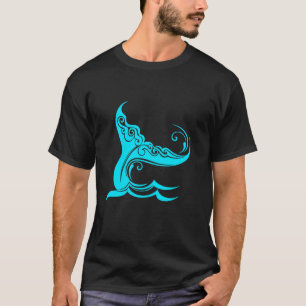 Camiseta Ballena En Olas Orca De Ballena Salvar Animales De