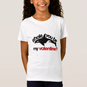 Camiseta Ballena eres mi Valentine