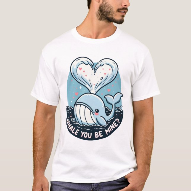 Camiseta Ballena eres mía (Anverso)