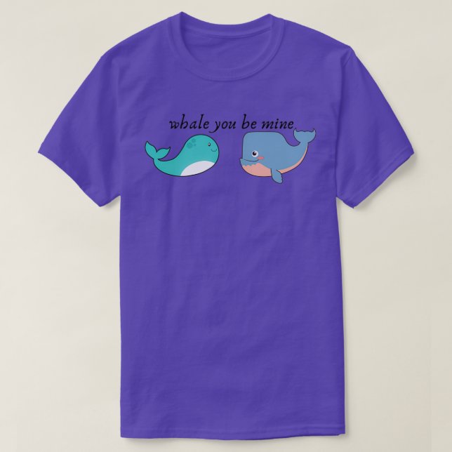 Camiseta ballena eres mía 7 (Diseño del anverso)