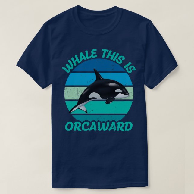 Camiseta Ballena Esto Es Orcaico 1 (Diseño del anverso)