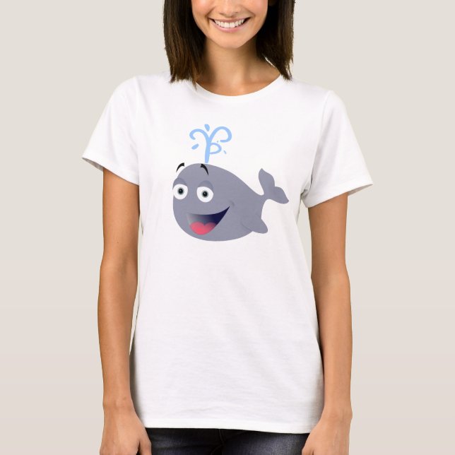 Camiseta Ballena feliz (Anverso)